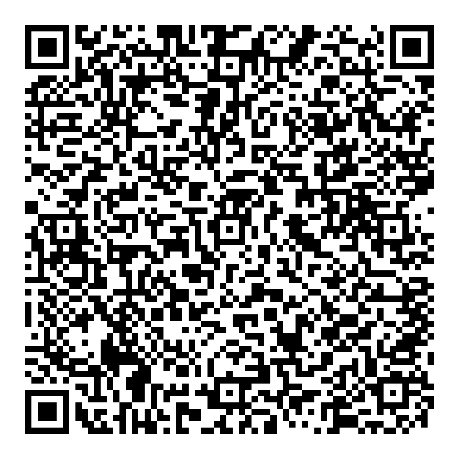 QR code linking to Able's Dress Makes on Google Maps