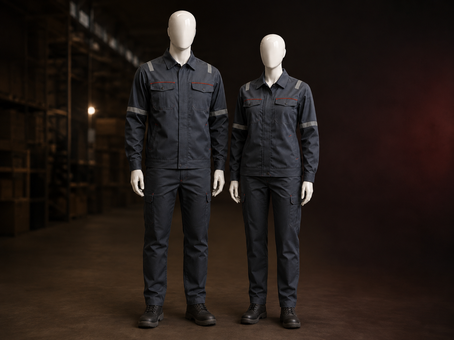 Factory workwear style reference